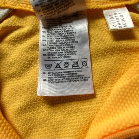 Adidas Women's Cycling Yellow Active Top - Picture 9 of 11